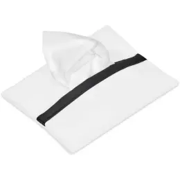 Hoppla Wolseley Polyester Tissue Pouch Solid White Display